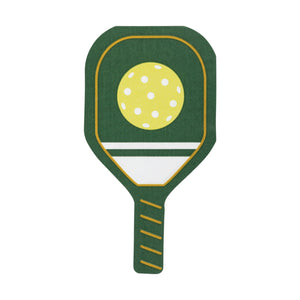Green Pickleball Paddle Lunch Napkins 18ct | The Party Darling