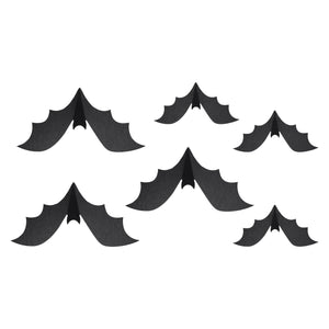 Halloween Bat Wall Decorations 6ct | The Party Darling