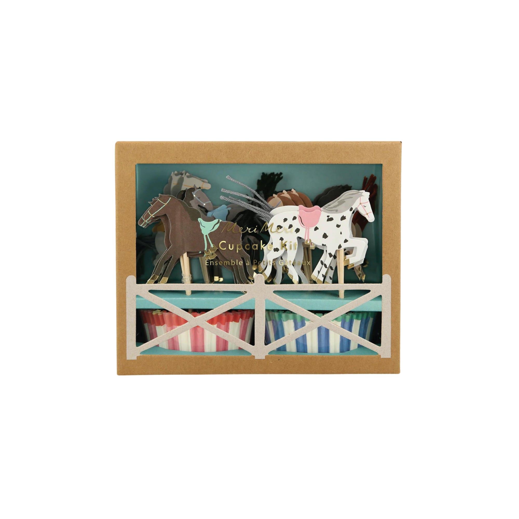 Horse Party Cupcake Decorating Kit 24ct | The Party Darling