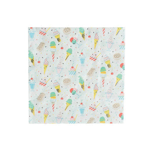 Sprinkled Ice Cream Lunch Napkins 16ct | The Party Darling