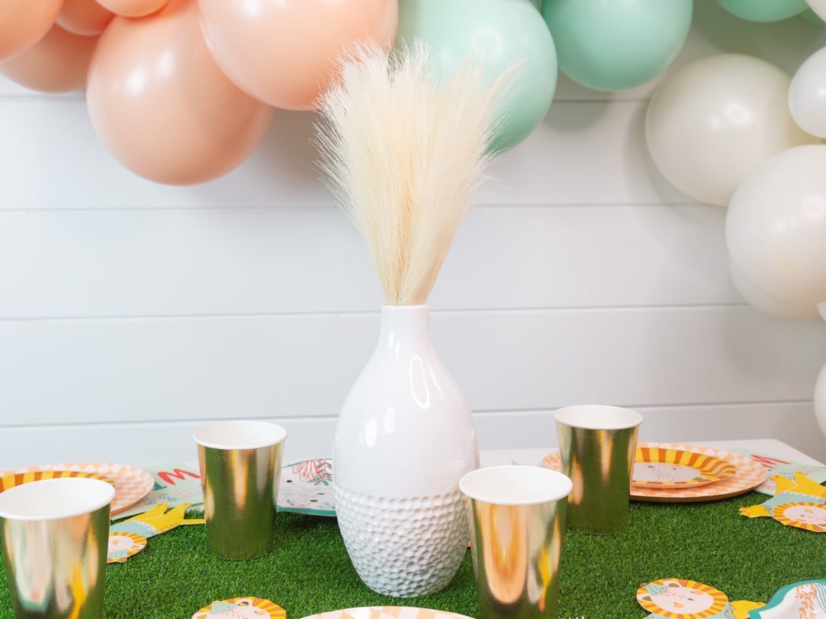 safari party pampas grass