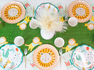 grass table runner