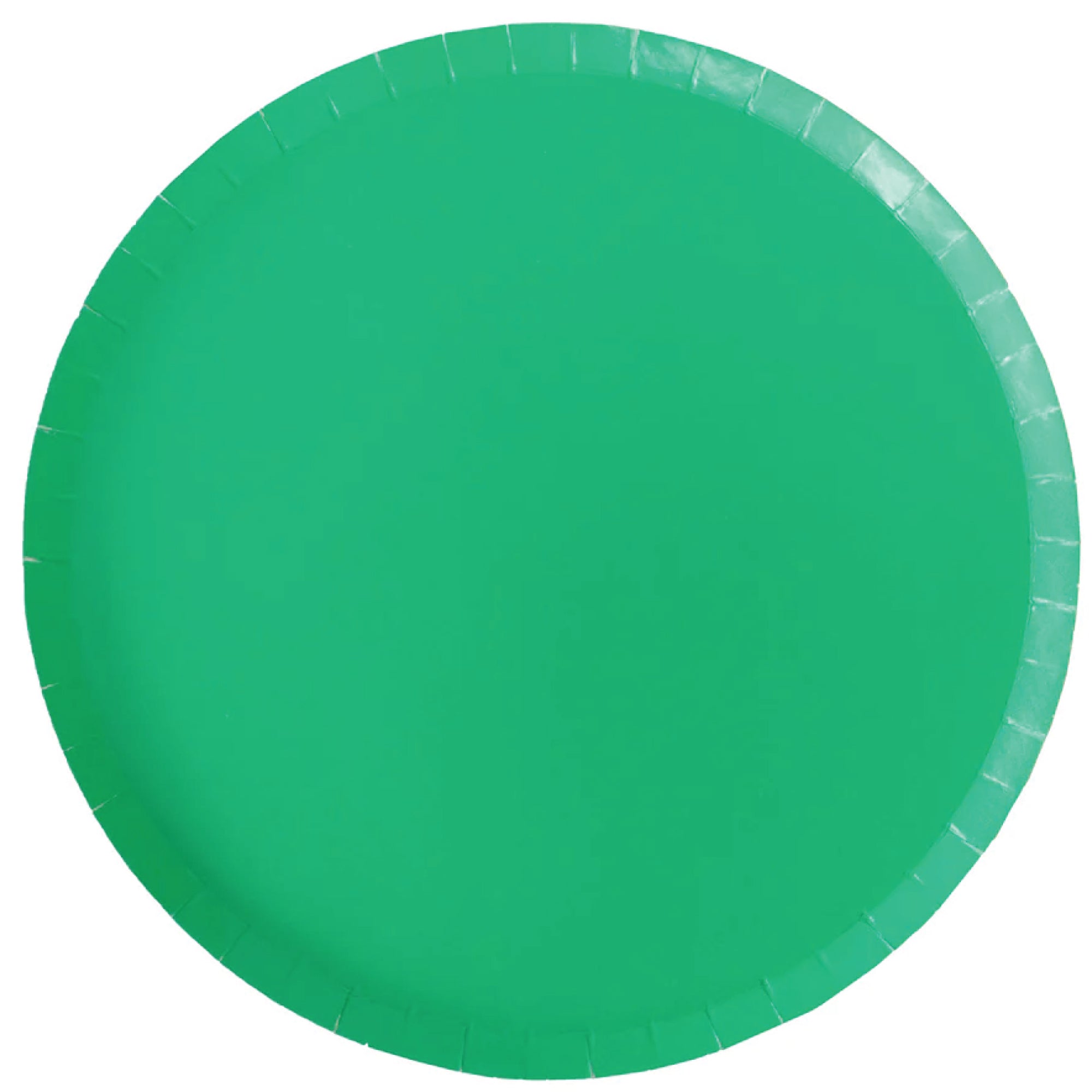 Kelly Green Dinner Plates 8ct | The Party Darling
