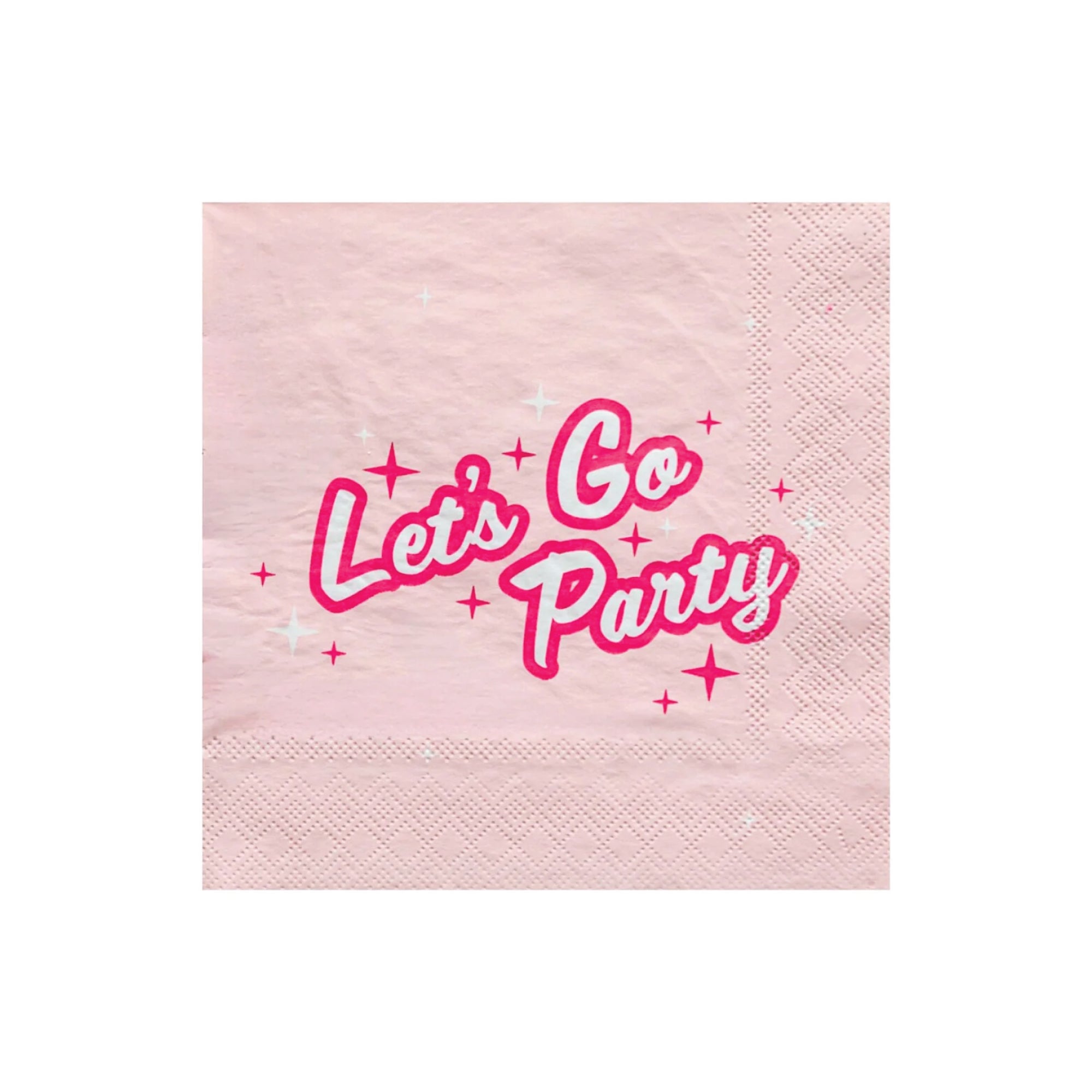 Let's Go Party Lunch Napkins 20ct | The Party Darling