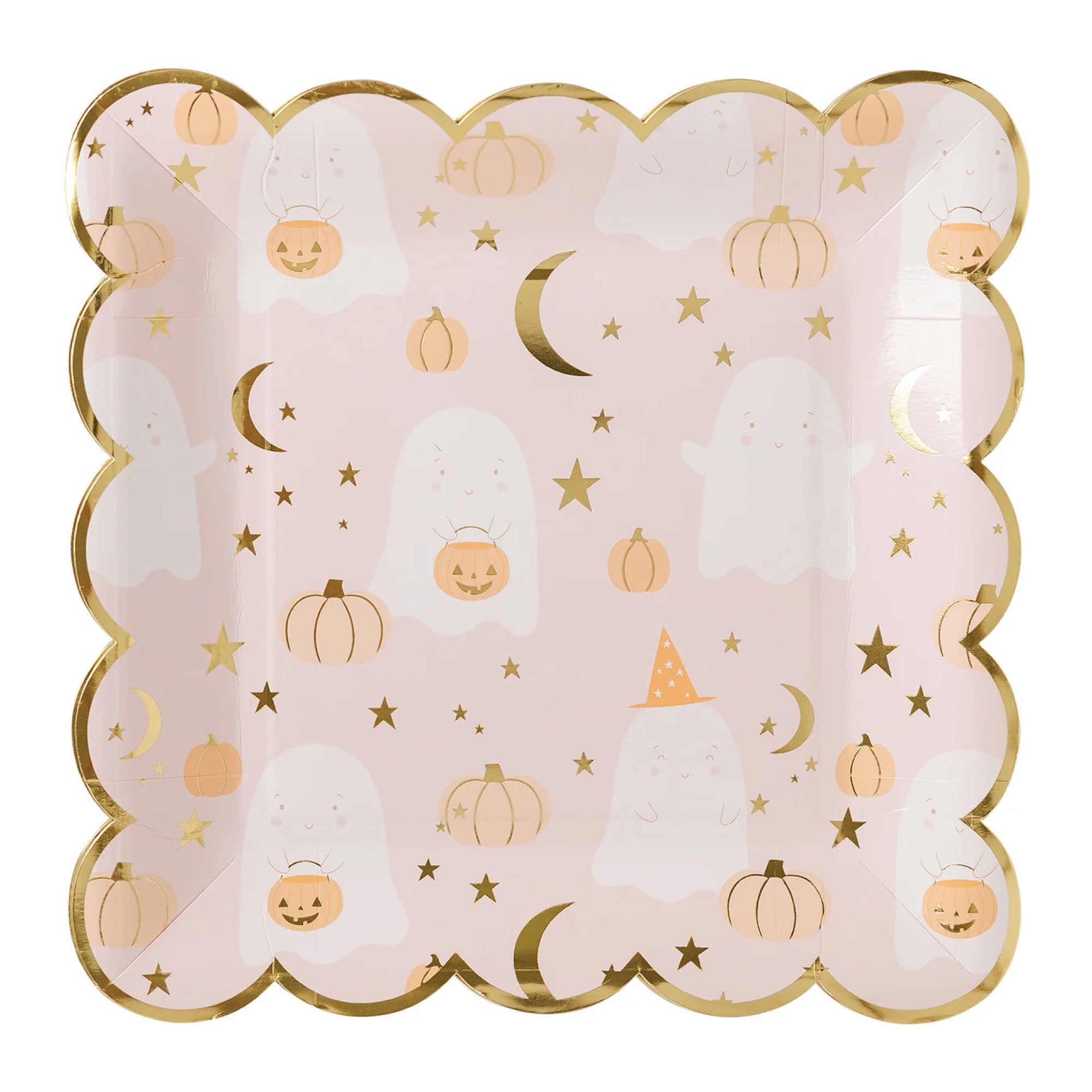 Little Ghoul Halloween Lunch Plates 8ct | The Party Darling