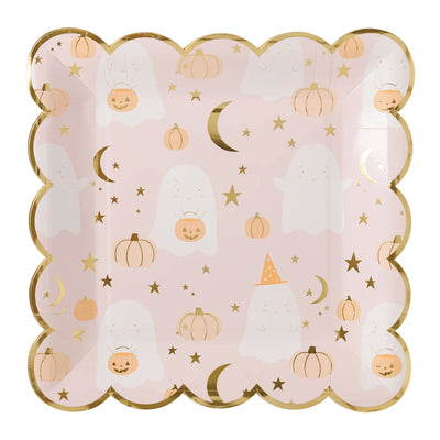 Little Ghoul Halloween Lunch Plates 8ct