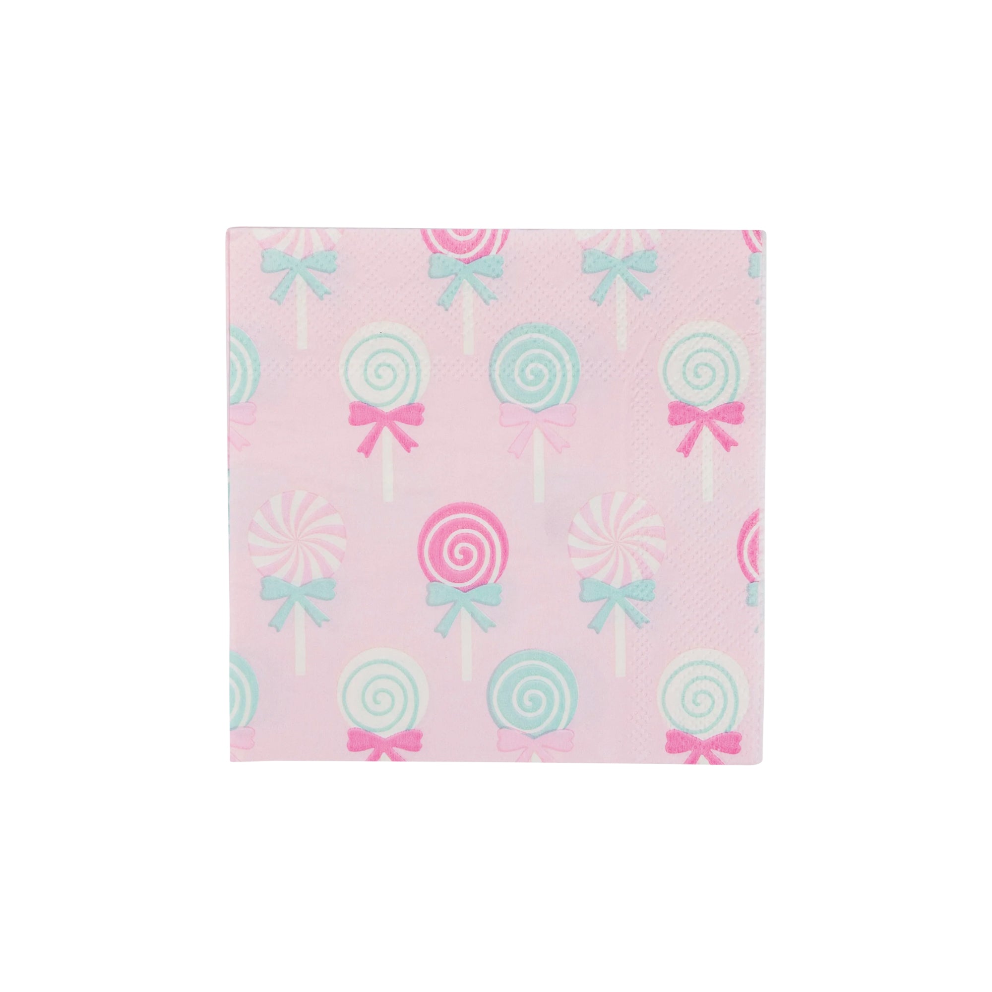 Pink Lollipop Dessert Napkins 24ct | The Party Darling