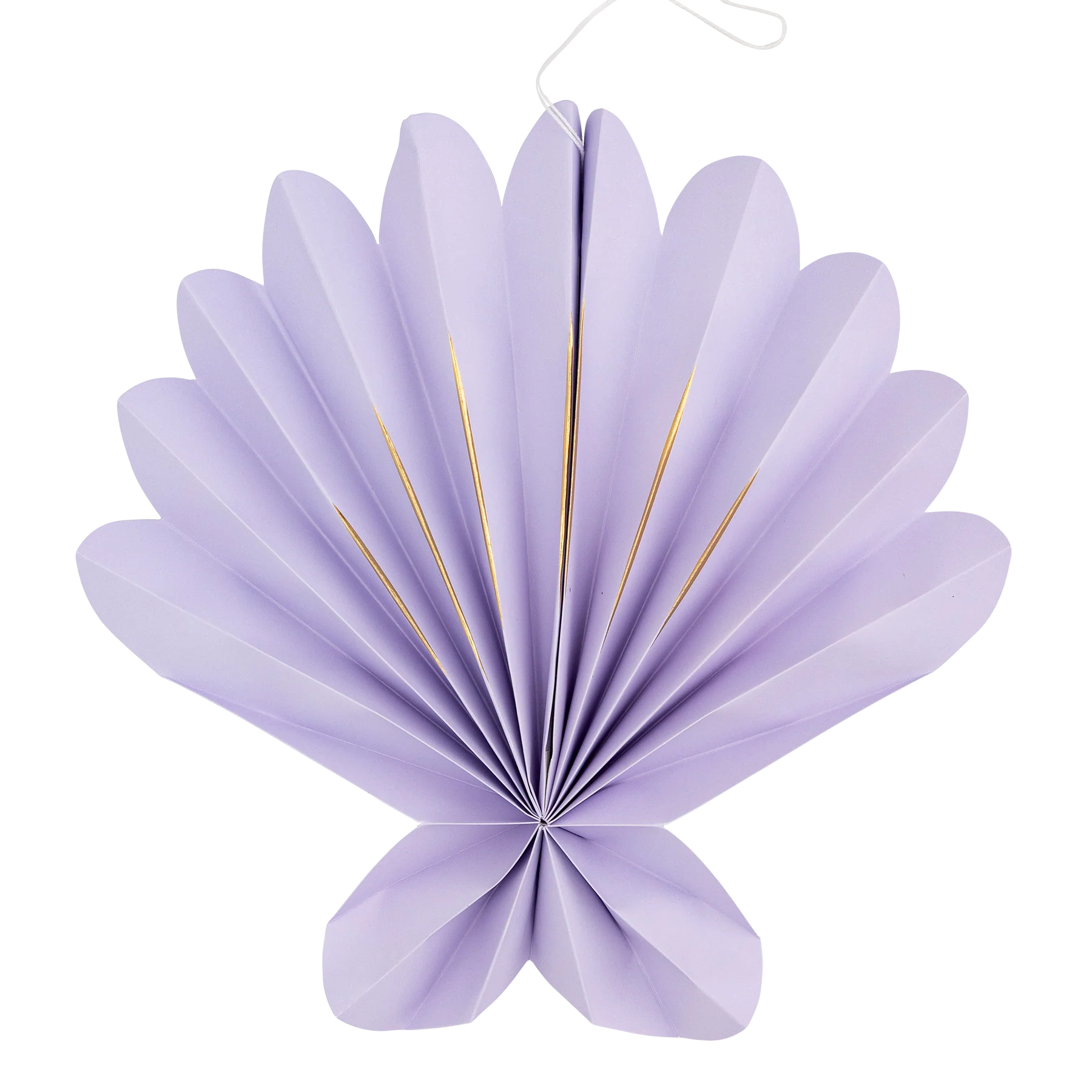 mermaid-shell-paper-fan