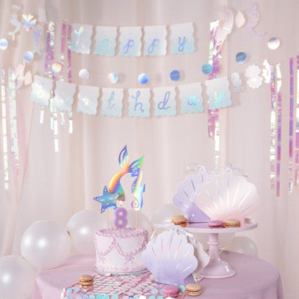 Mermaid Banner and Party Supplies | The Party Darling