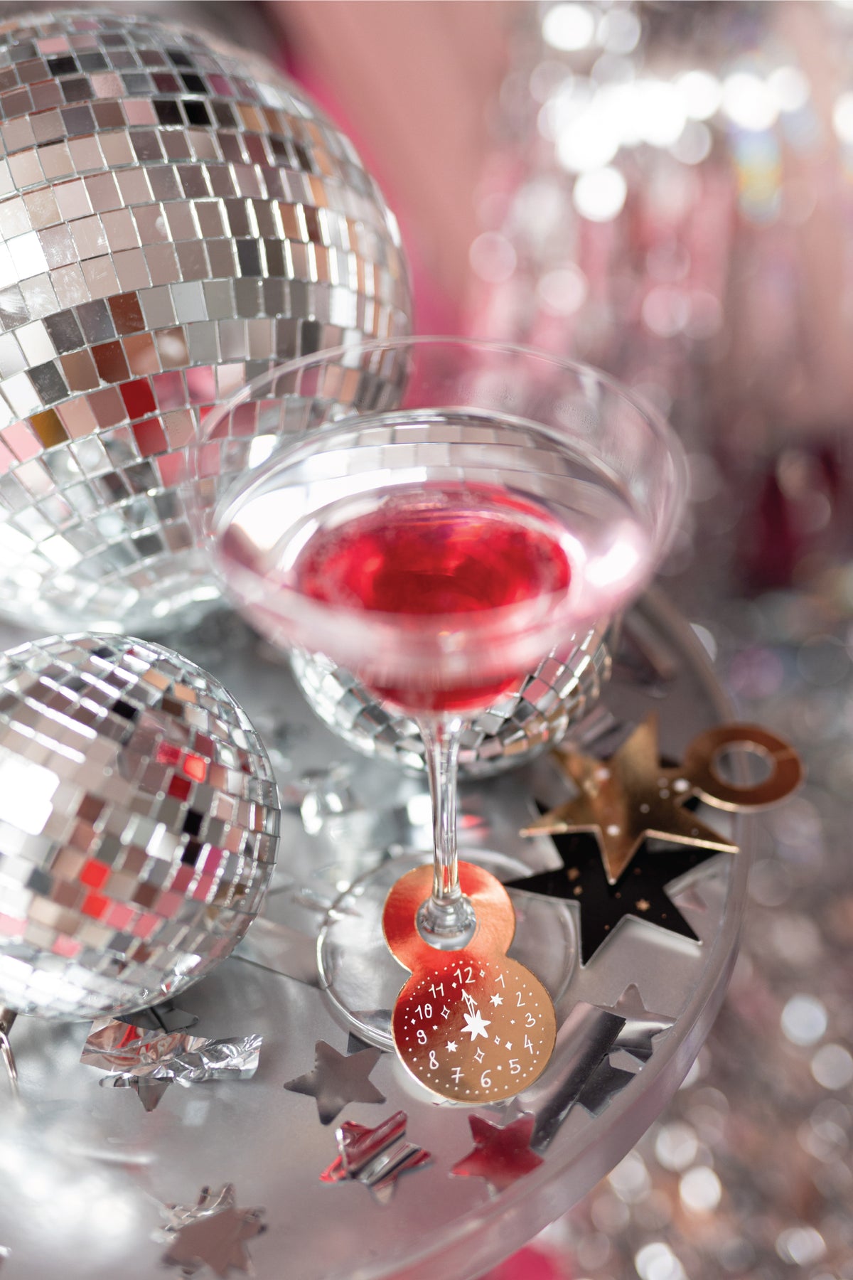 Meet Me At Midnight New Year's Eve Drink Tags | The Party Darling