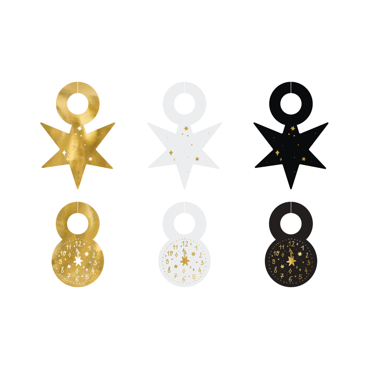 New Year's Eve Drink Tags 6ct | The Party Darling