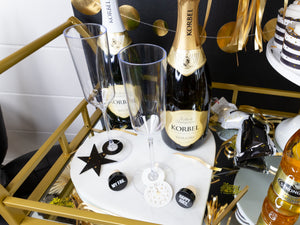 New Year's Eve Drink Tags 6ct