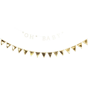 Oh Baby felt banner set