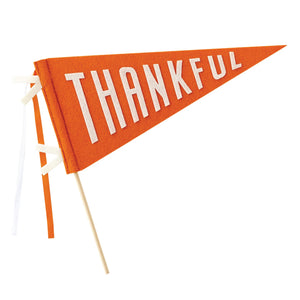 Thankful Felt Pennant Flag | The Party Darling