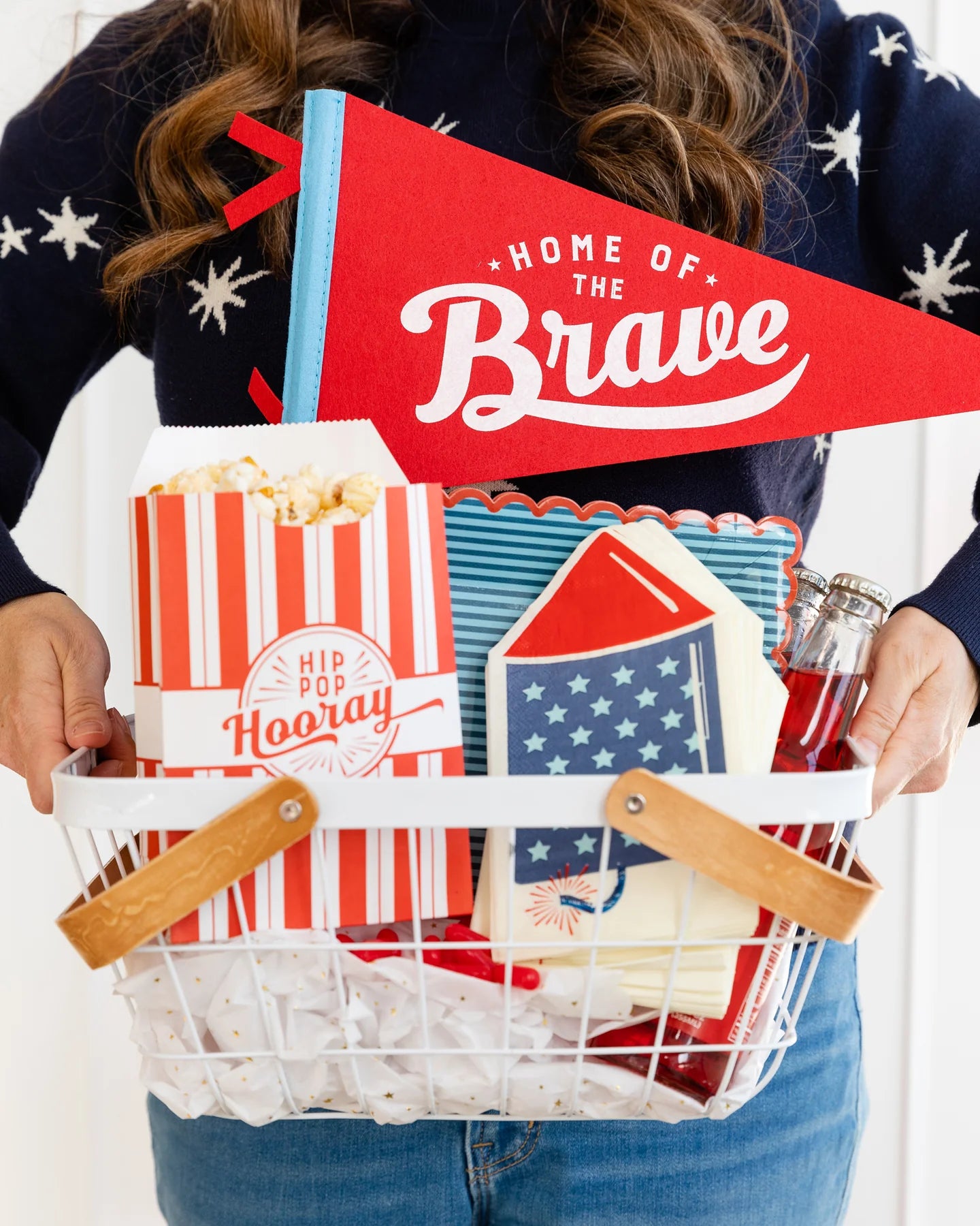 Patriotic Stars & Stripes Gift Bags | The Party Darling