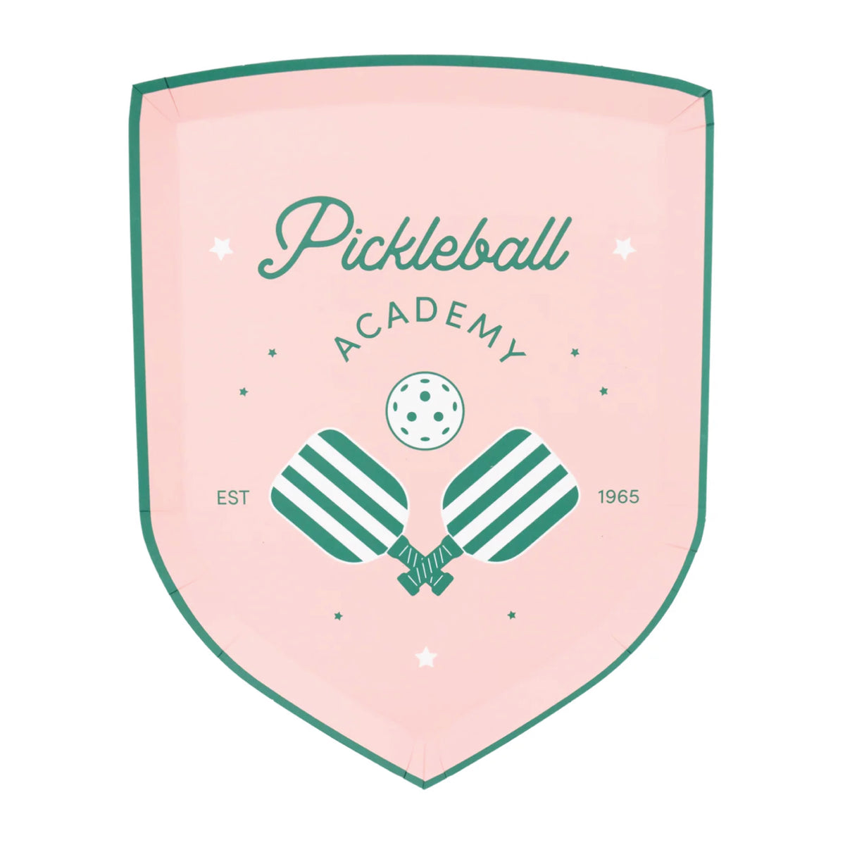 Pickleball Academy Dessert Plates 8ct | The Party Darling