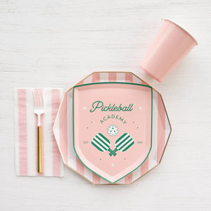 Pink Pickleball Party Supplies by Bonjour Fete