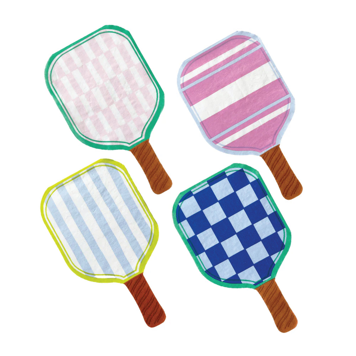 Pickleball Paddle Paper Guest Napkin Set 16ct | The Party Darling