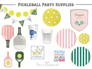 Pickleball Served All Day Dessert Napkins 20ct