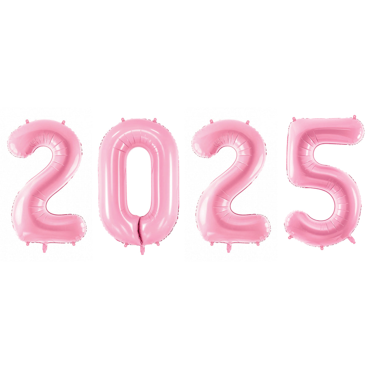 Pink 2025 Number Balloon Year 34" | The Party Darling