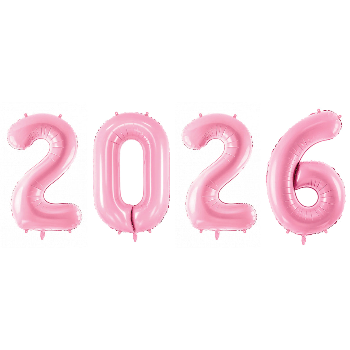 Pink 2026 Number Balloon Year 34" | The Party Darling