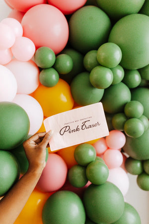 Pink Eraser Napkins for School Party