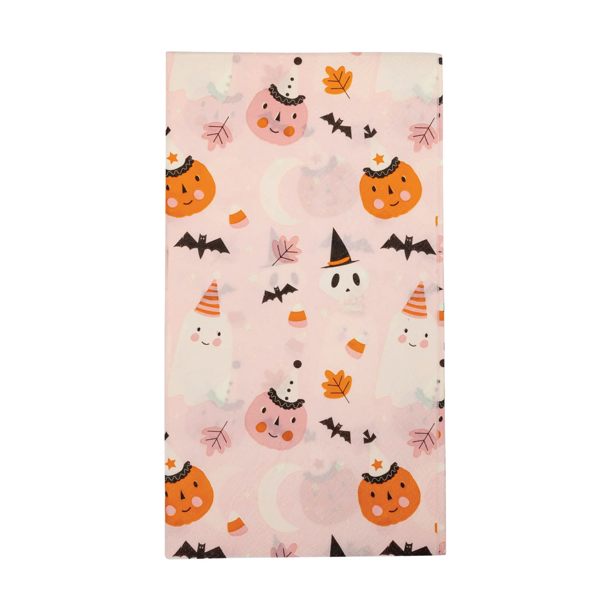 Pink Halloween Ghoul Gang Paper Guest Towels 24ct | The Party Darling