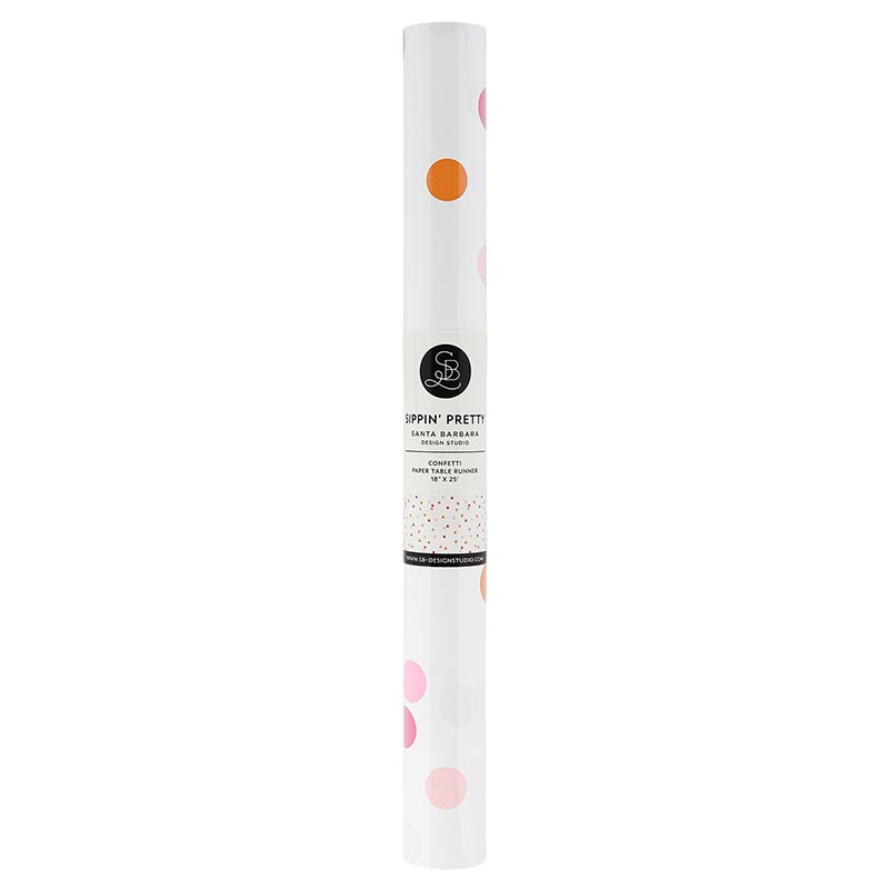 pink-orange-confetti-table-runner-roll