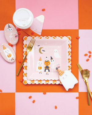 Orange & Pink Halloween Party Supplies