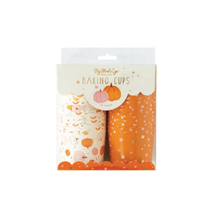 Pumpkins & Stars Baking Cups 36ct | The Party Darling