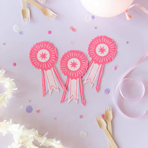 Pink Show Ribbon Napkins