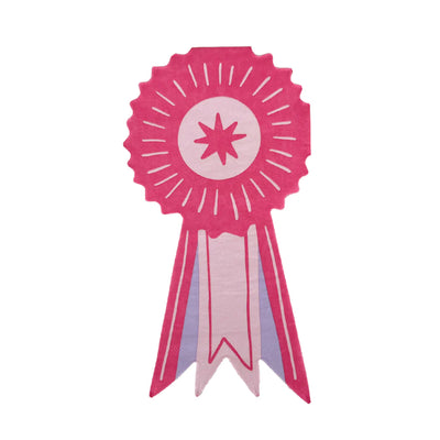 Pink Award Ribbon Lunch Napkins 16ct