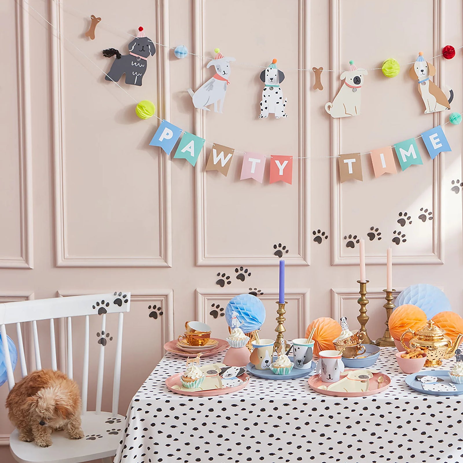 Pawty Time Puppy Banner Set | The Party Darling
