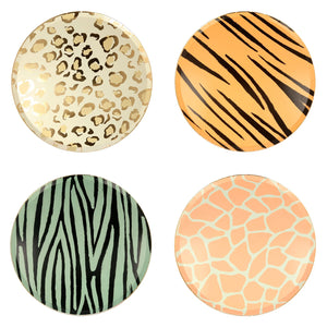 Safari Animal Print Dinner Plates 8ct | The Party Darling