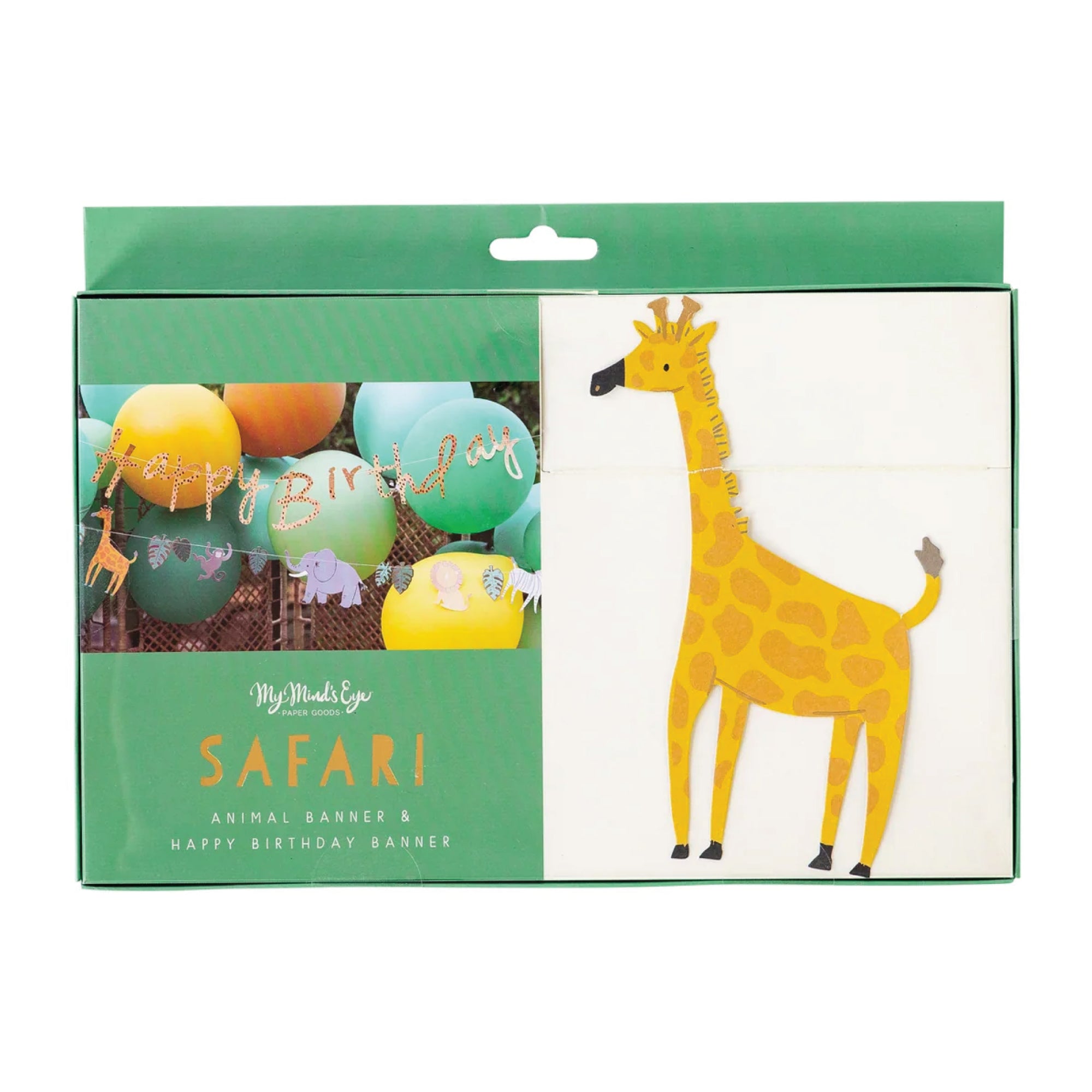 Safari Happy Birthday Banner Set | The Party Darling