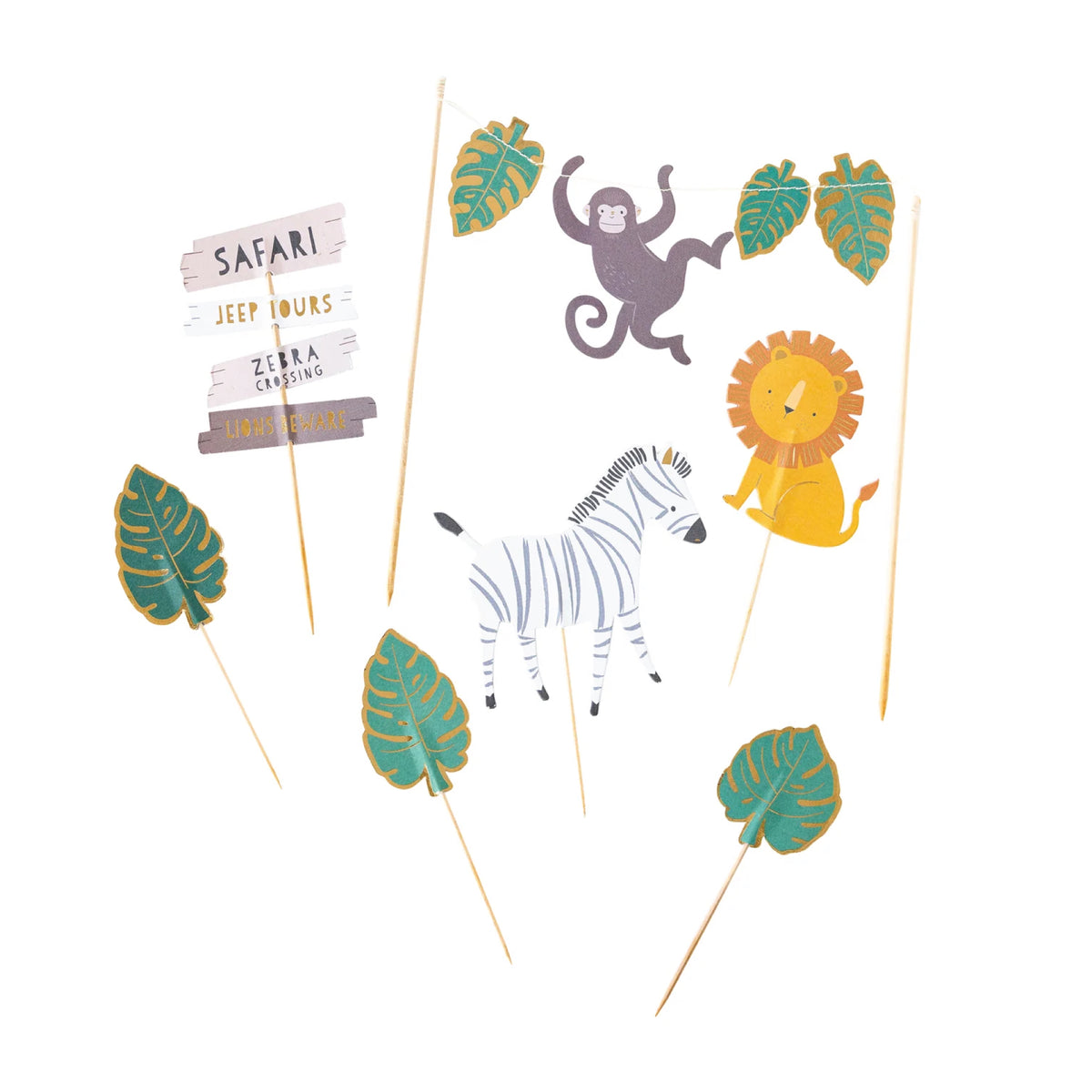 Safari Jeep Tour Food Picks 8ct | The Party Darling