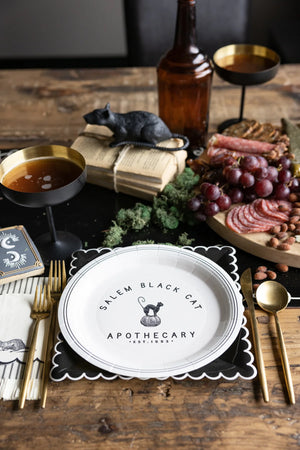 Salem Apothecary Halloween Table Setting | The Party Darling