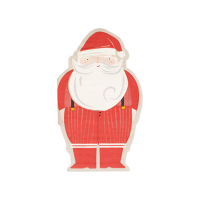 Santa Claus Paper Lunch Napkins 24ct