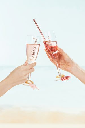 Bridesmaid and Bride Drink Charms