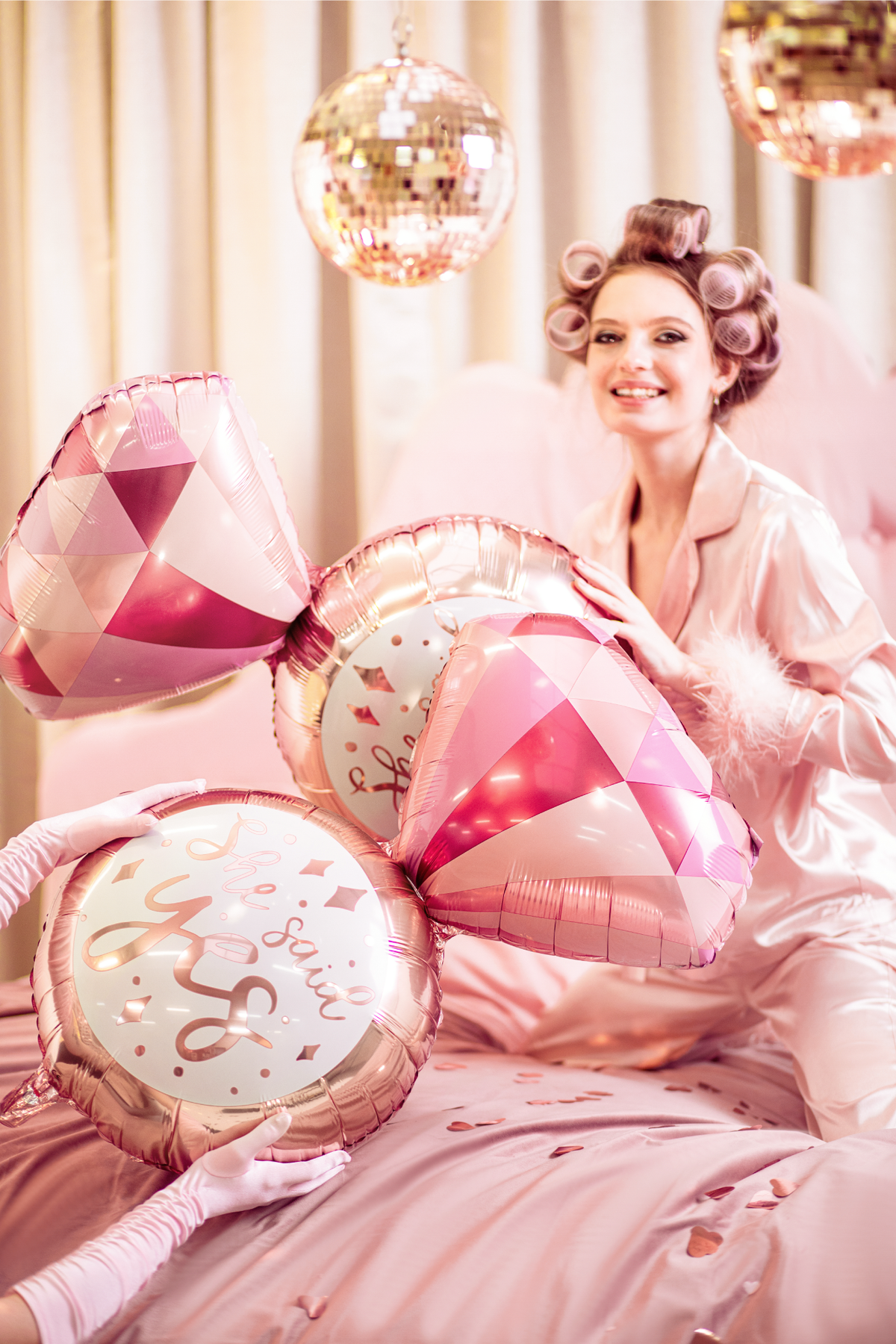 She Said Yes Engagement Party Balloons | The Party Darling