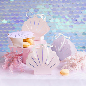 Seashell Mermaid Treat Boxes | The Party Darling