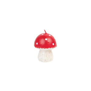 Small Red Mushroom Candle | The Party Darling