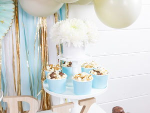 Pastel Blue Treat Cups 8ct | The Party Darling