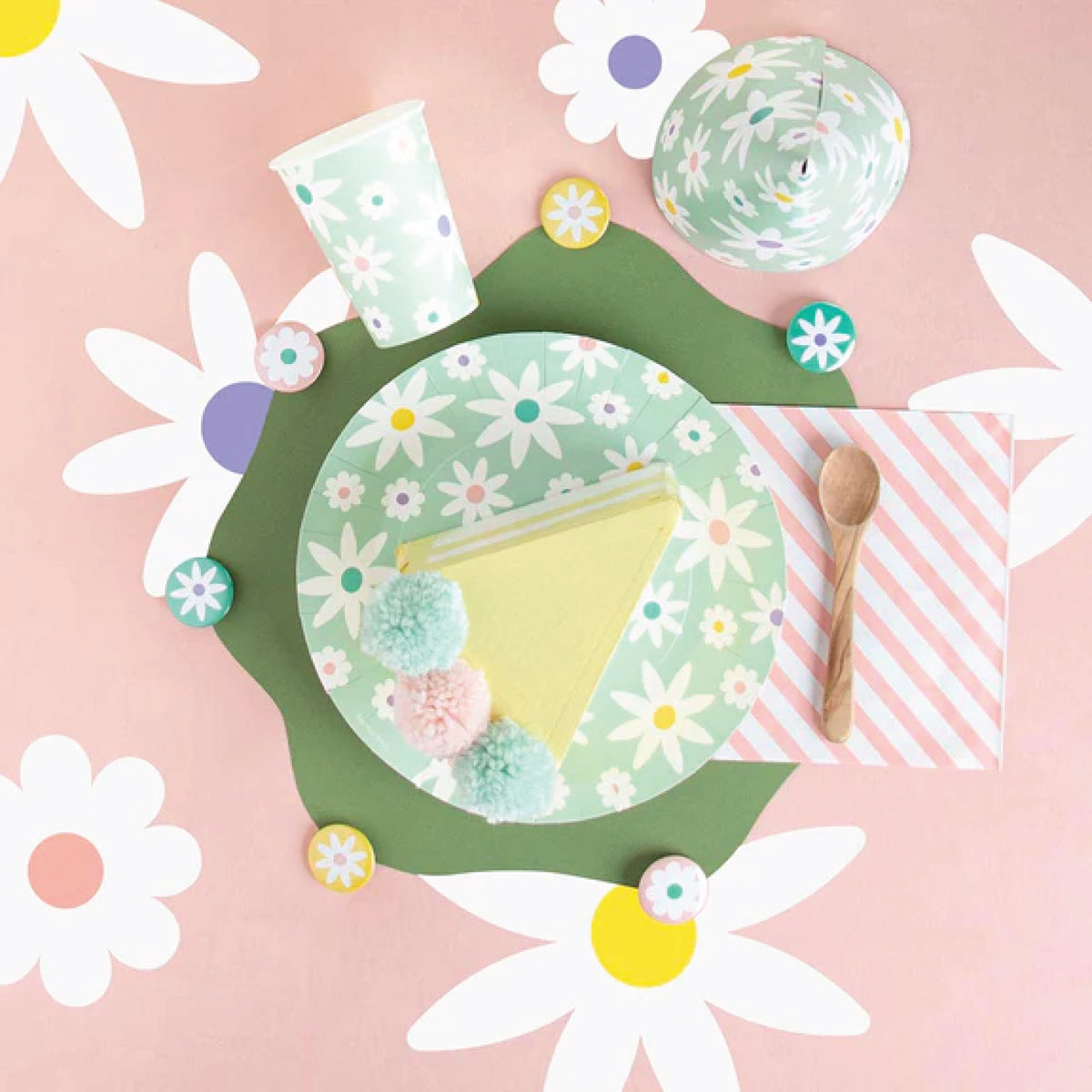Daisy Flower Garden Party Decor