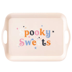 Spooky Sweets Halloween Bamboo Serving Tray | The Party Darling