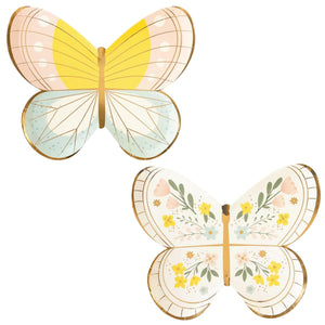 Springtime Butterfly Dessert Plates 8ct | The Party Darling