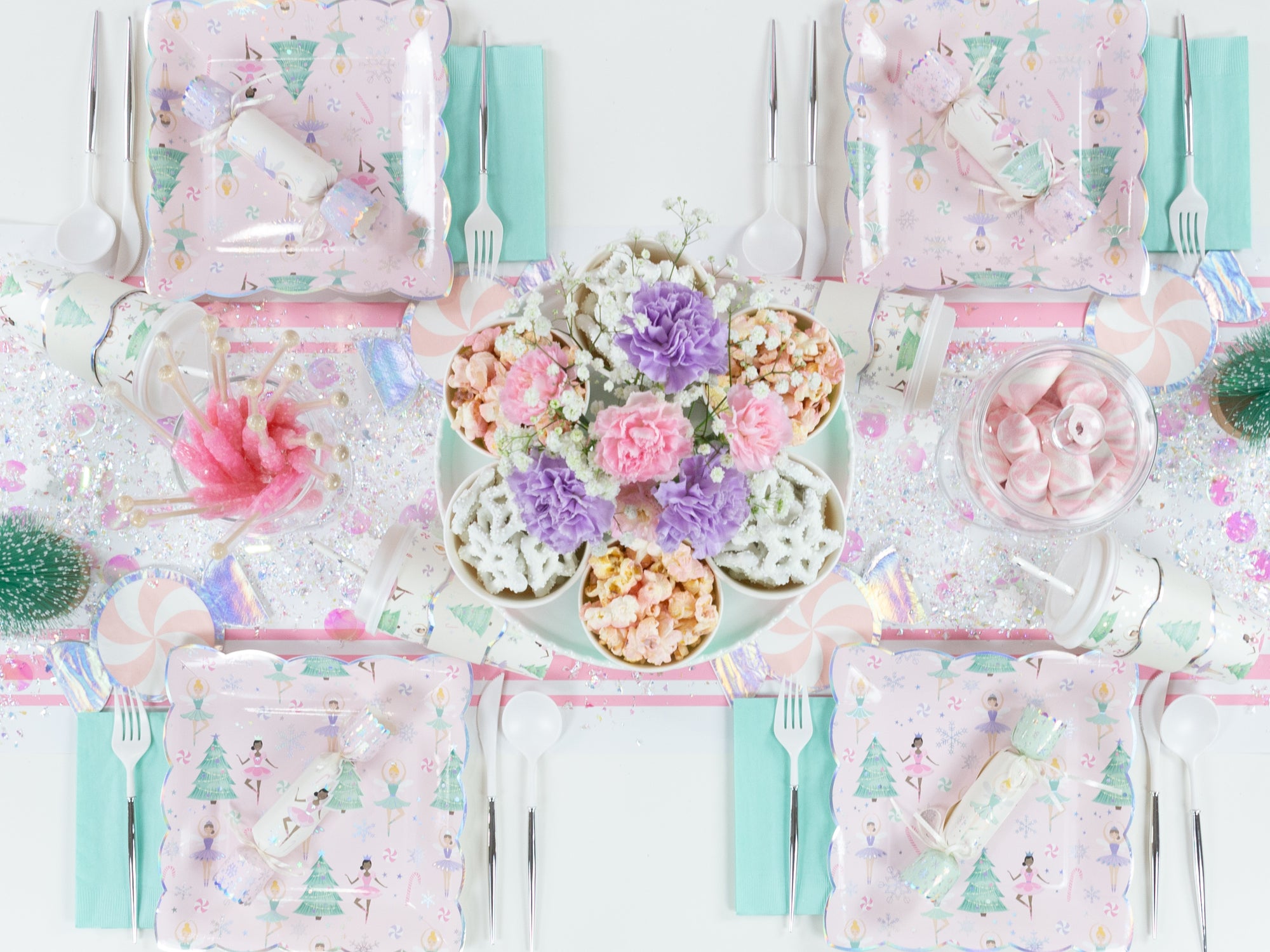 Fresh Mint Green Lunch Napkins 20ct | The Party Darling