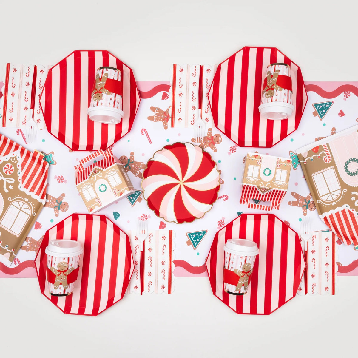 Sweet Gingerbread House Party Supplies by Bonjour Fete