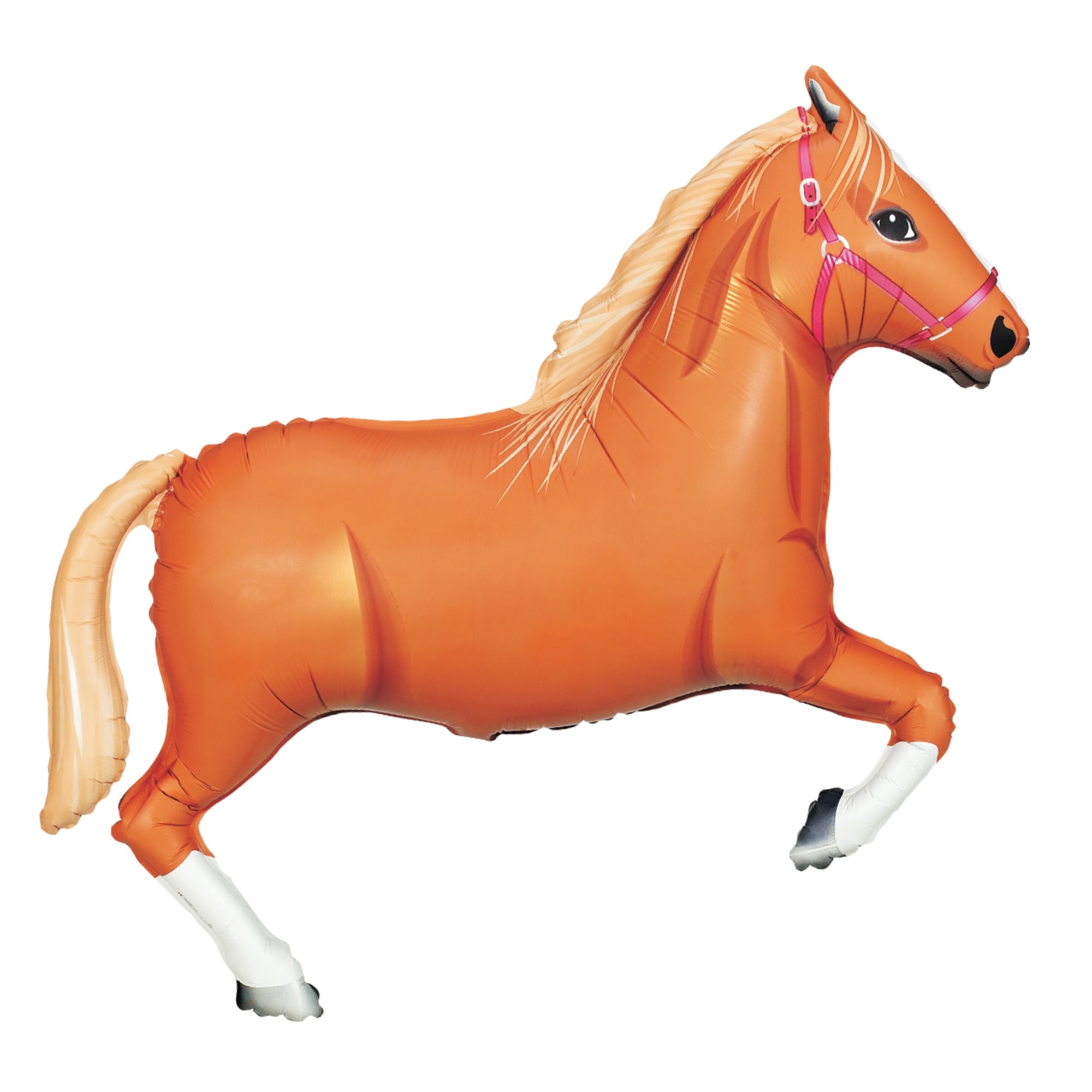 Tan Horse Foil Balloon 34in | The Party Darling