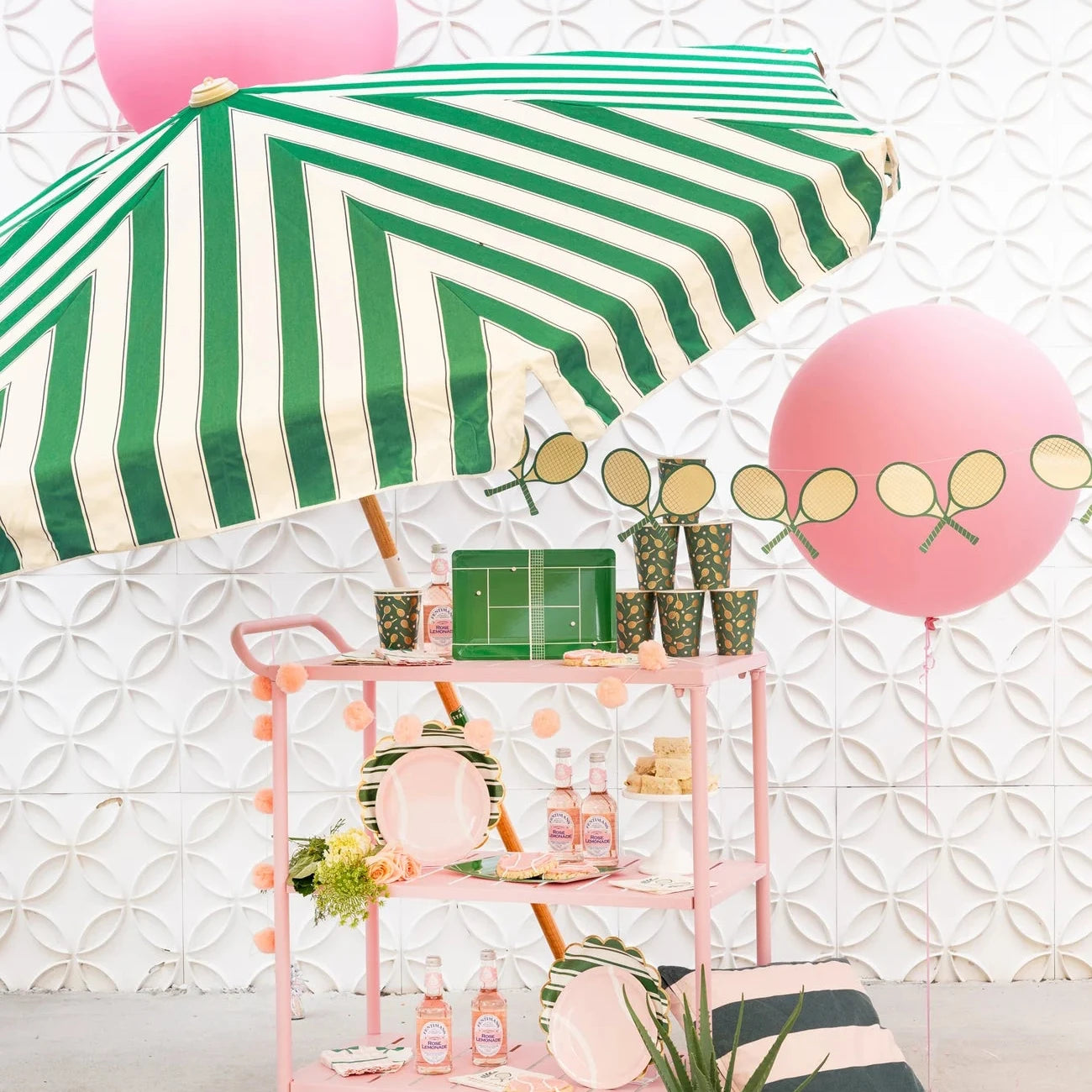 Tennis birthday party theme | The Party Darling
